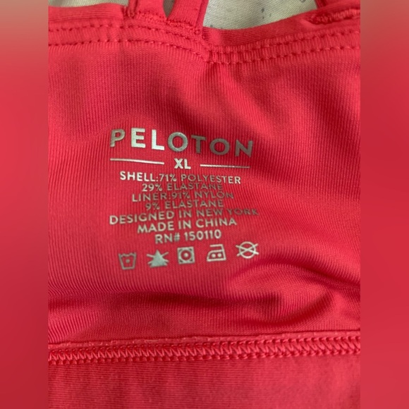 EUC Peloton hot pink  Sports Bra size extra large - Picture 3 of 3